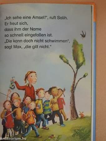 Max und Anna finden Schule schön