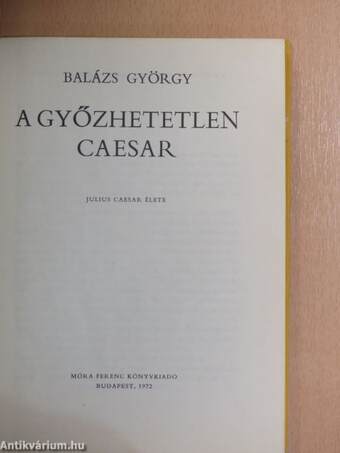 A győzhetetlen Caesar