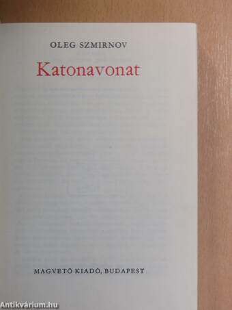 Katonavonat