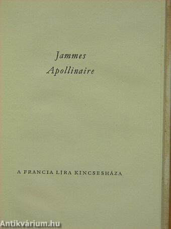 Jammes/Apollinaire