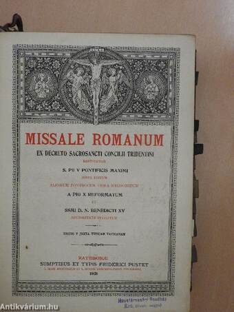 Missale Romanum