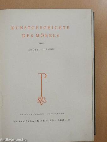 Kunstgeschichte des Möbels