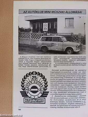 Mit-Mikor-Hogyan segít a Magyar Autóklub? 1988