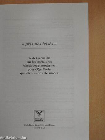 «Prismes irisés»