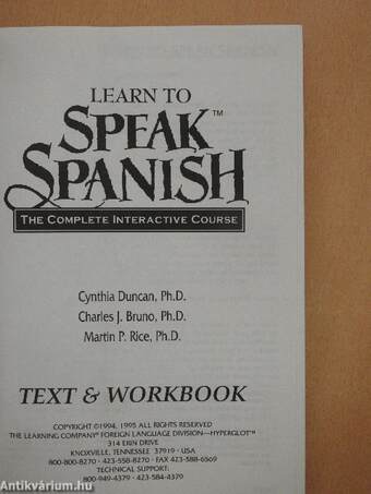 Learn to Speak Spanish