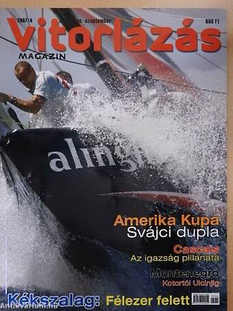 Vitorlázás magazin 2007/4. augusztus-szeptember