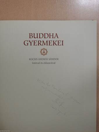 Buddha gyermekei (dedikált példány)