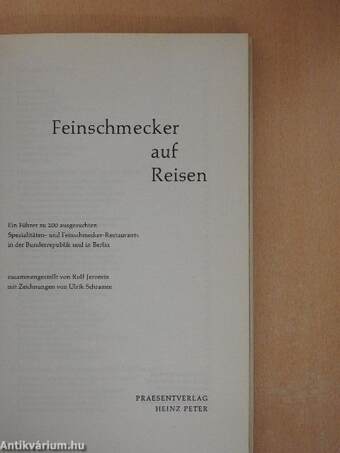 Feinschmecker auf Reisen