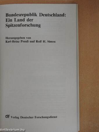 Bundesrepublik Deutschland: Ein Land der Spitzenforschung