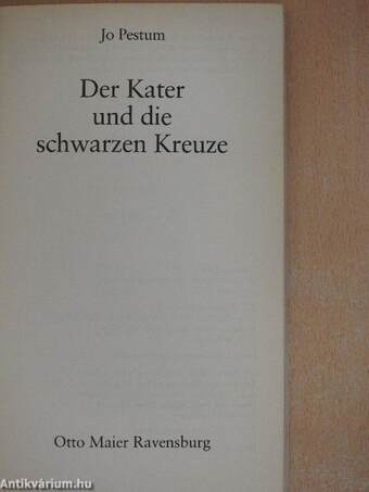 Der Kater und die schwarzen Kreuze