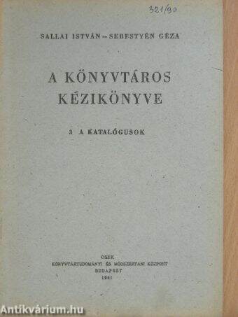 A könyvtáros kézikönyve