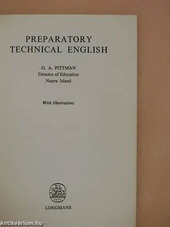 Preparatory technical english