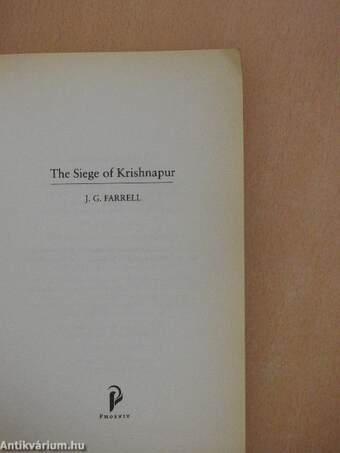 The Siege of Krishnapur