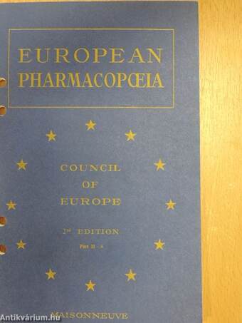 European Pharmacopoeia II. 4. (töredék)