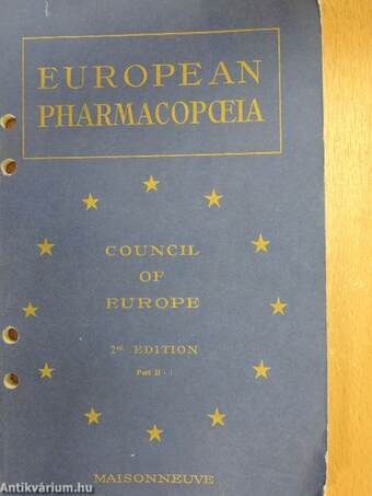 European Pharmacopoeia II. 1. (töredék)