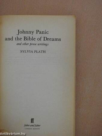 Johnny Panic and the Bible of Dreams