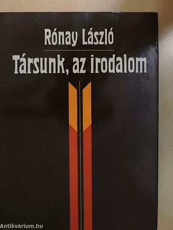 Társunk, az irodalom