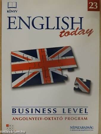 English Today 23 - Business level - Coursebook One