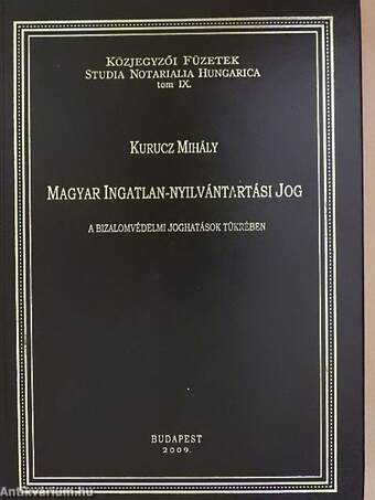 Magyar Ingatlan-nyilvántartási Jog