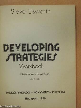 Developing Strategies - Students' Book/Workbook