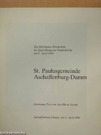 St. Paulusgemeinde Aschaffenburg-Damm