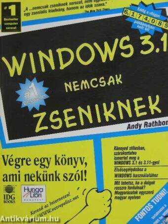 Windows 3.1 nemcsak zseniknek