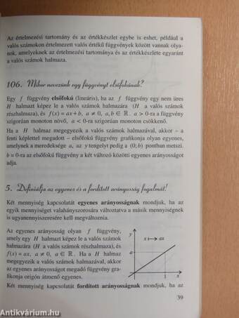 Készüljünk az érettségire! Matematika