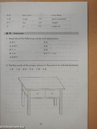 Chinese for Today 2. - Textbook/Exercises - 5 kazettával