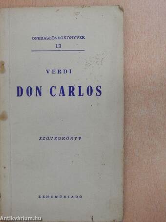 Verdi: Don Carlos