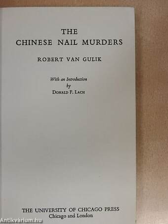 The Chinese Nail Murders