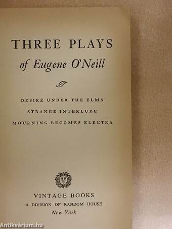 Three plays of Eugene O'Neill