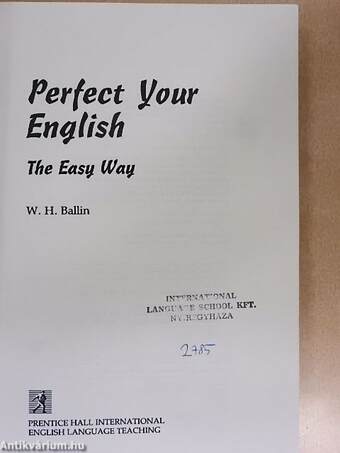 Perfect Your English