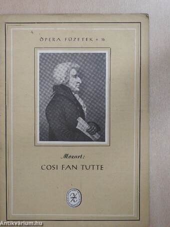 Mozart: Cosi Fan Tutte