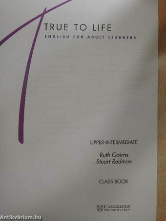 True to Life - Upper-Intermediate - Class Book