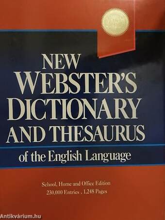 New Webster's Dictionary and Thesaurus of the English Language