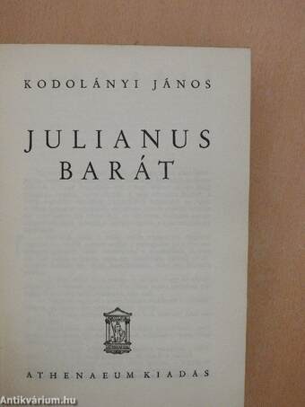 Julianus barát