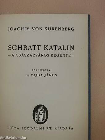 Schratt Katalin