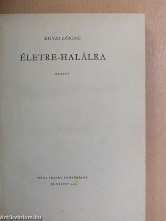 Életre-halálra