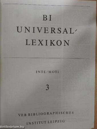 Bi Universallexikon 3 (töredék)