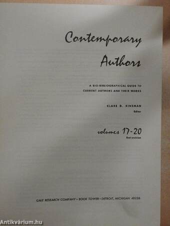 Contemporary Authors