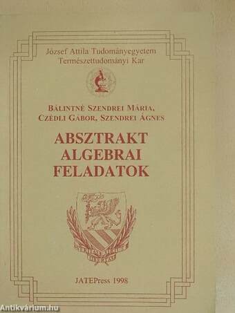 Absztrakt algebrai feladatok