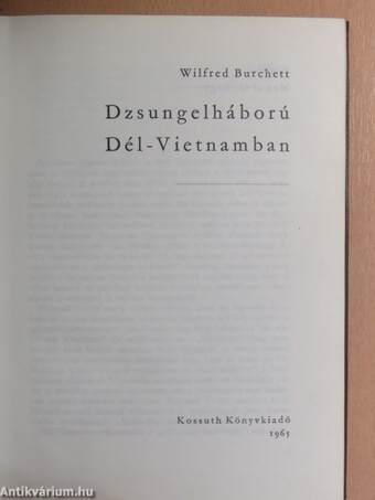 Dzsungelháború Dél-Vietnamban