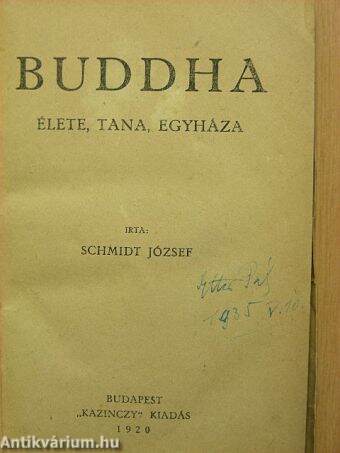 Buddha élete, tana, egyháza