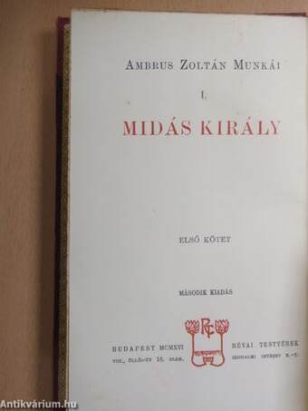 Midás király I-II.