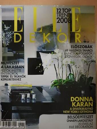 Elle Dekor 2008-2010. (vegyes számok) (10 db)