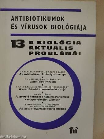 A biológia aktuális problémái 13.