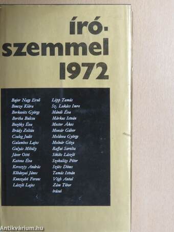 Írószemmel 1972