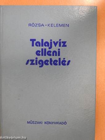 Talajvíz elleni szigetelés