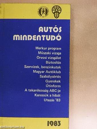 Autós mindentudó 1983