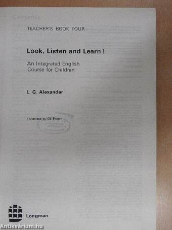 Look, Listen and Learn! - Teacher's Book 4